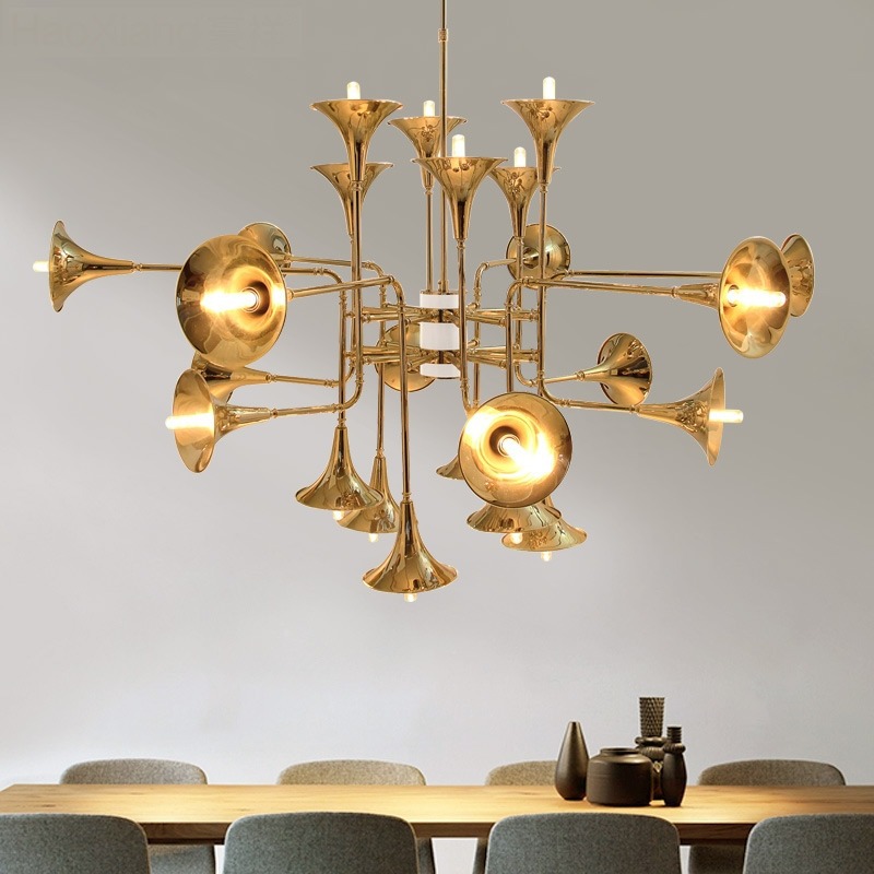 Interior Design Years - Lampada a sospensione a tromba nordica