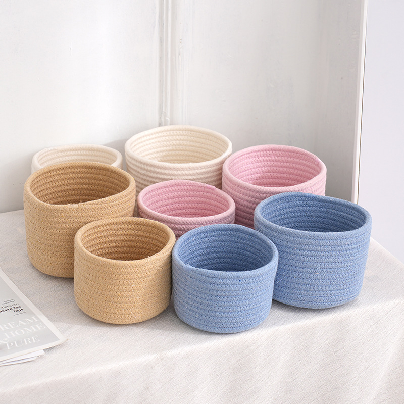 Cestino portaoggetti intreccia - Woven Basket Set recensione e prezzo