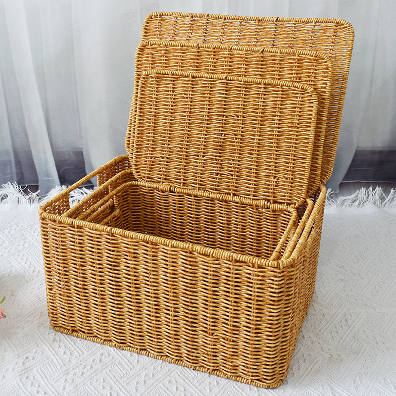 Cesto portaoggetti in rattan i - Woven Basket Set recensione e prezzo
