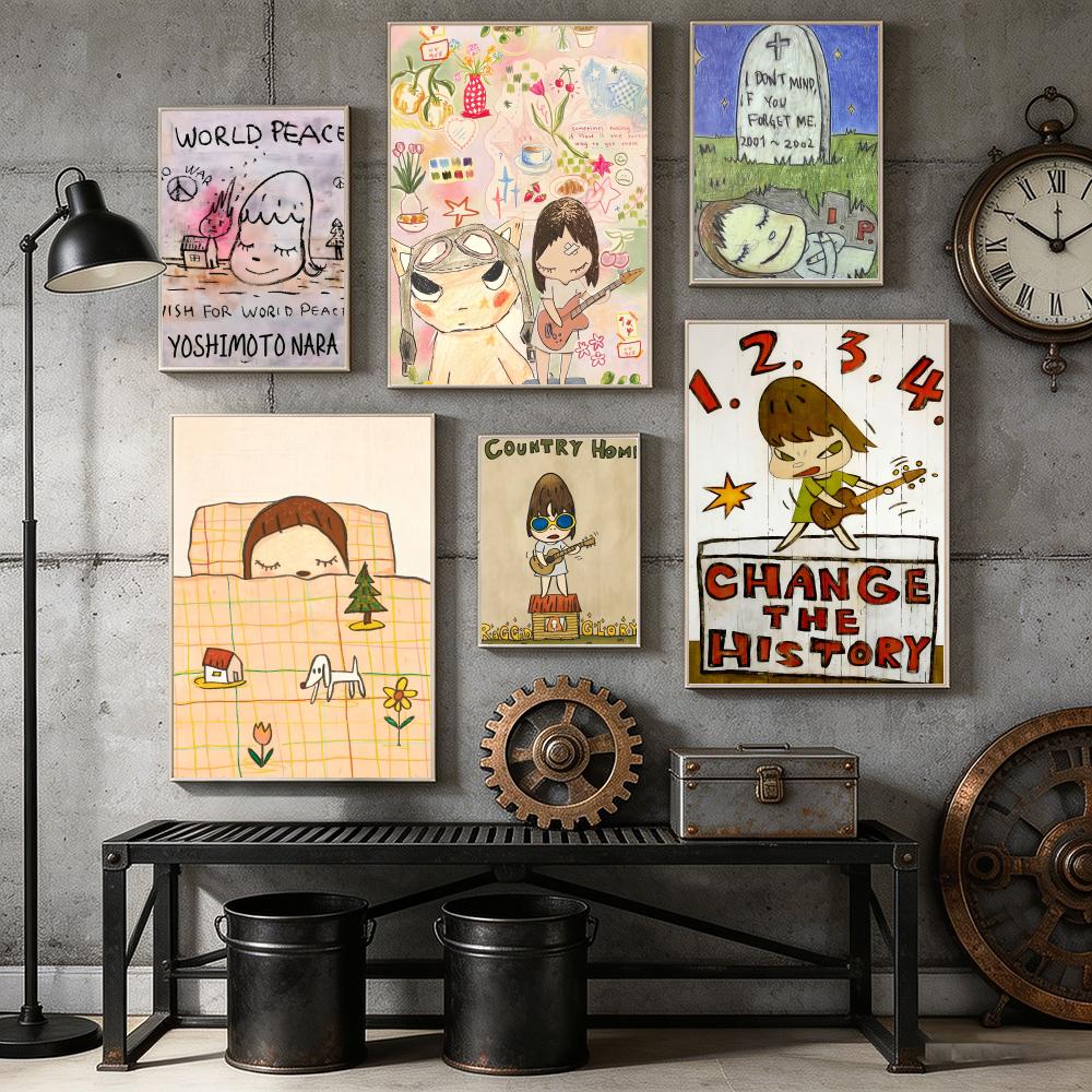 Y-Yoshitomo Nara Dipinto artis - Interior Design Of House recensione e prezzo