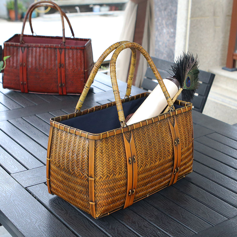 Borse da donna Borsa di bambù  - Woven Basket Set recensione e prezzo