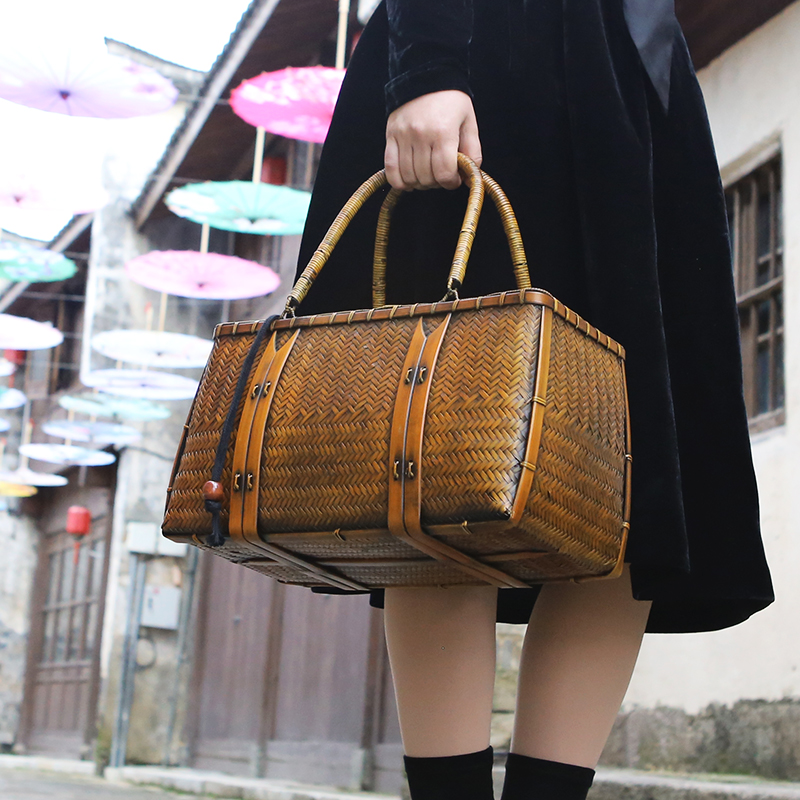 Borse da donna Borsa di bambù  - Woven Basket Set recensione e prezzo
