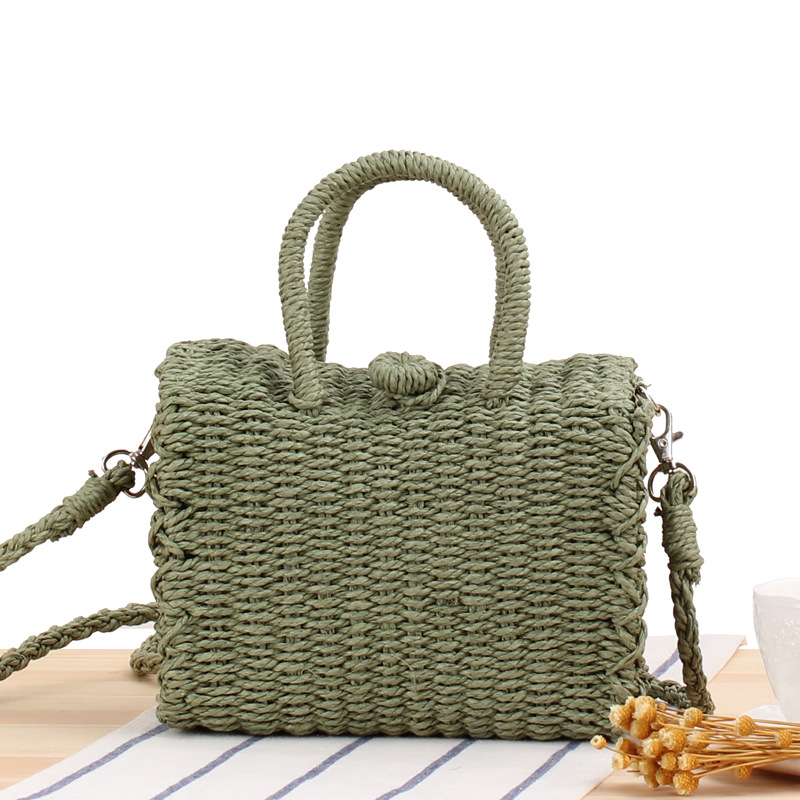 Borsa da spiaggia in paglia es - Woven Basket Set recensione e prezzo