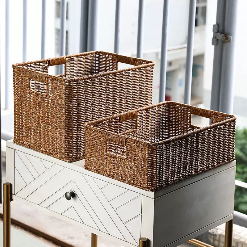 Cestino portaoggetti in finto  - Woven Basket Set recensione e prezzo