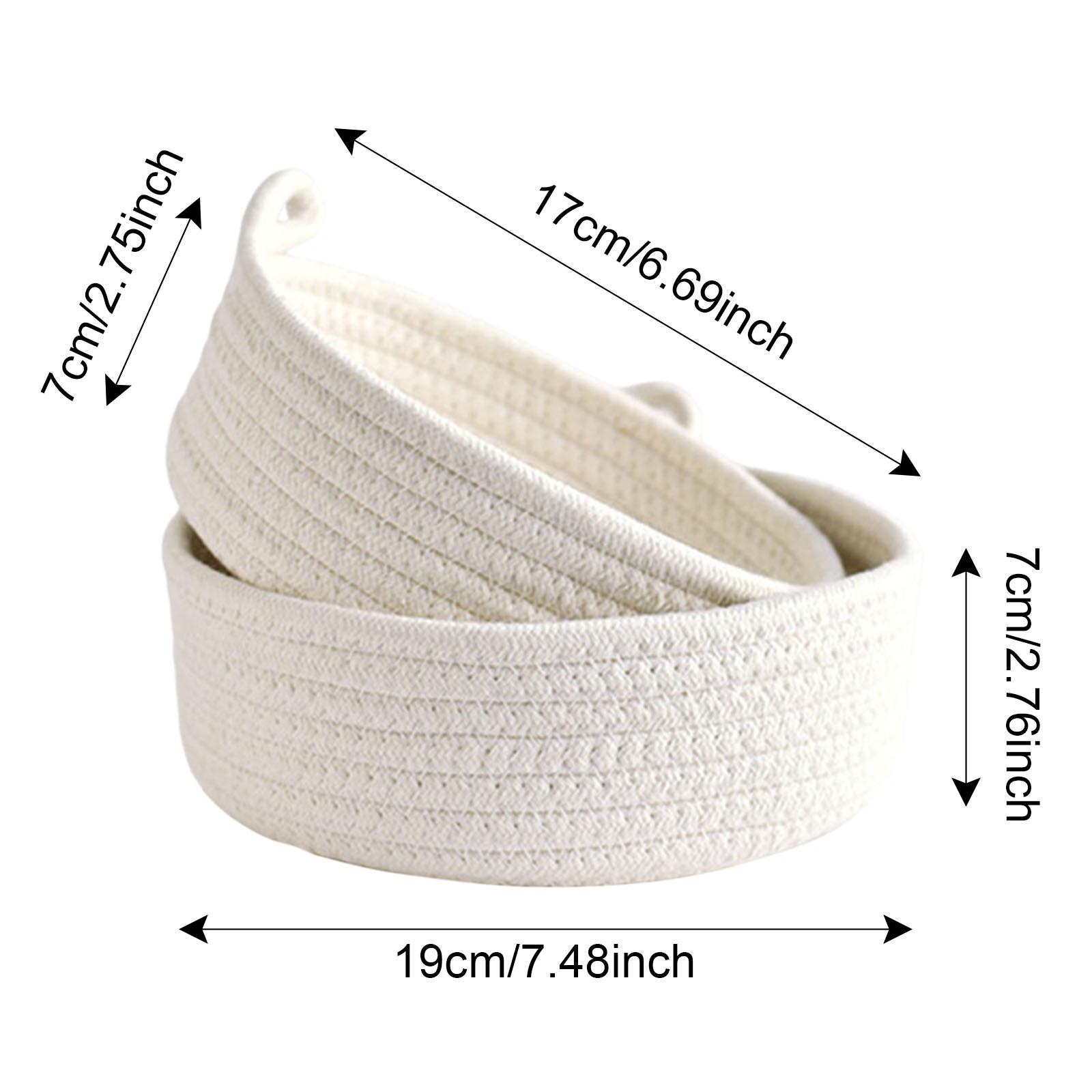 Set di Cestini Rotondi Piccoli - Woven Basket Set recensione e prezzo