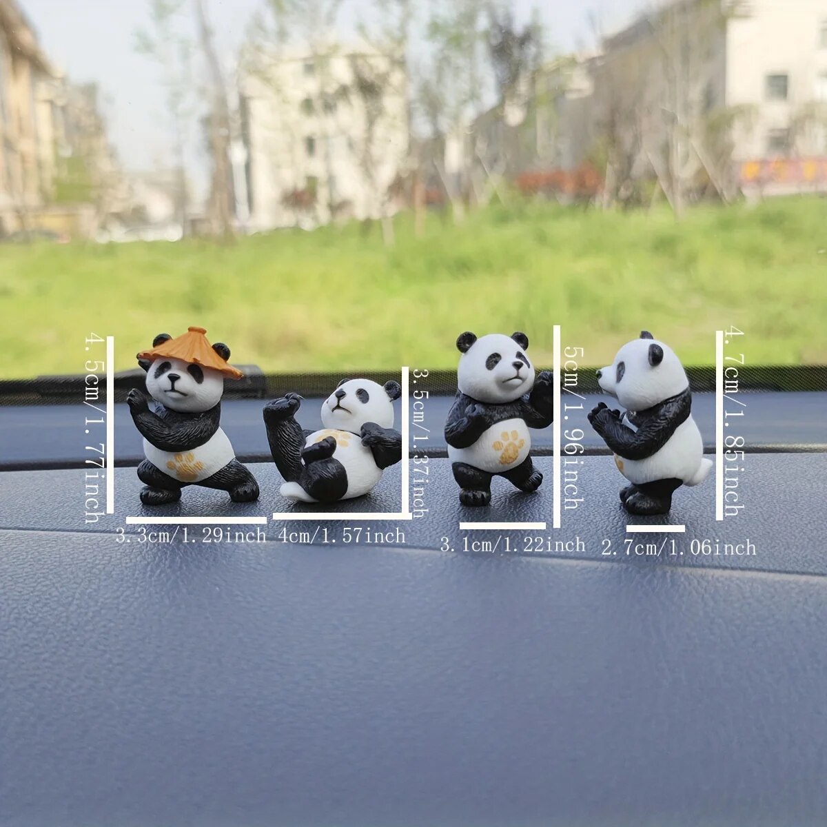 4 pezzi/set Panda Design Ornam - Interior Design Of House recensione e prezzo