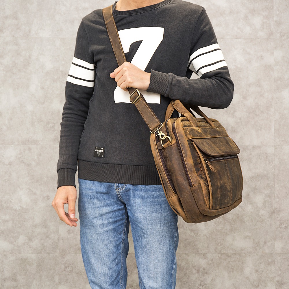 Borsa a tracolla da uomo in ve - Interior Design Portfolio recensione e prezzo