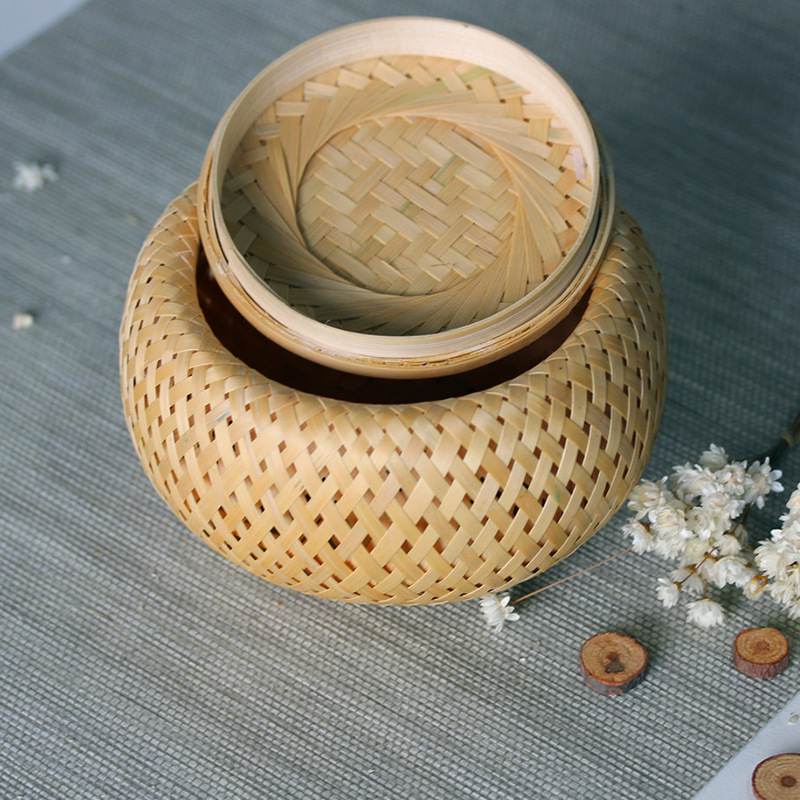 Cestino piccolo in tessuto di  - Woven Basket Set recensione e prezzo