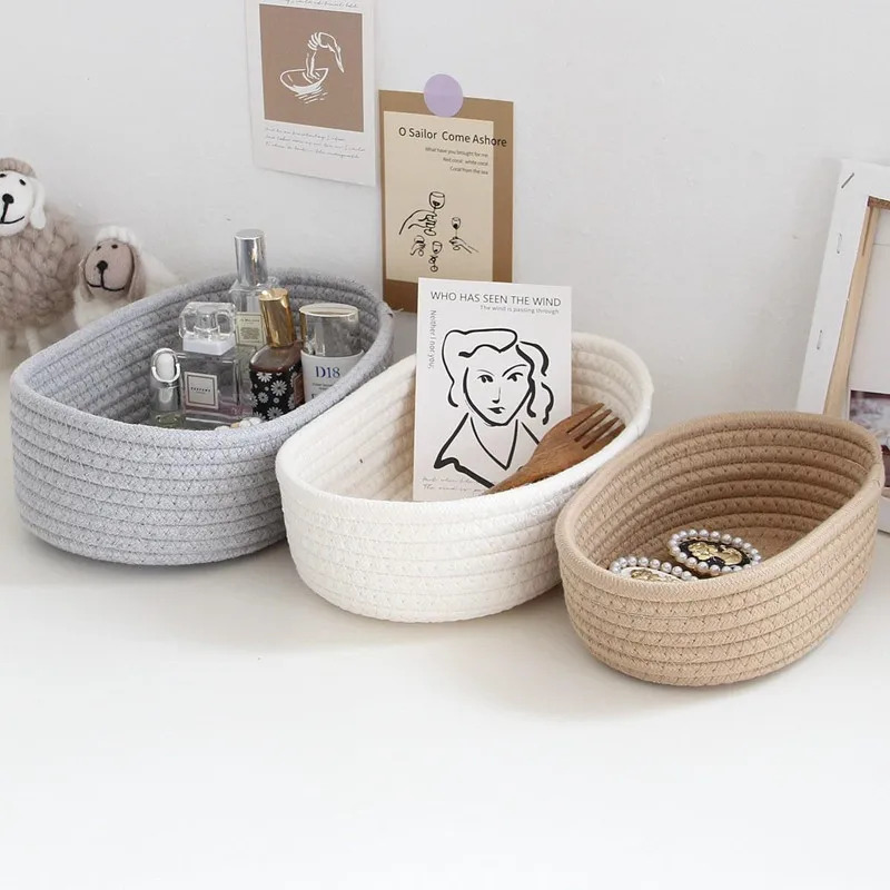 Cestini portaoggetti intreccia - Woven Basket Set recensione e prezzo