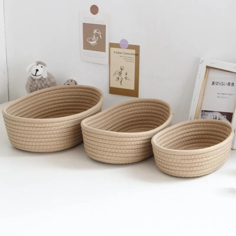 Cestini portaoggetti intreccia - Woven Basket Set recensione e prezzo