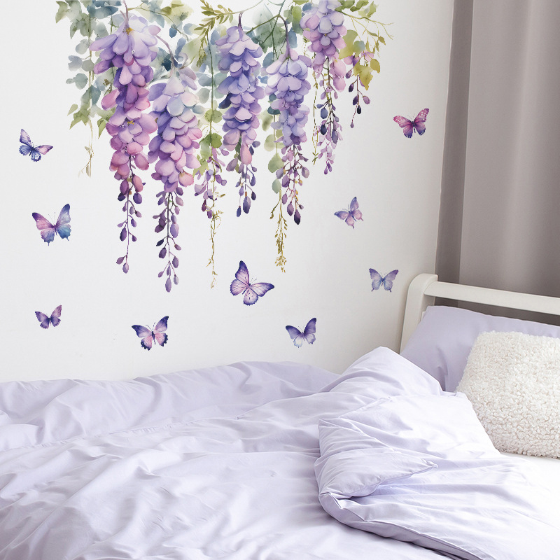 Piante di fiori viola Adesivi  - Interior Design Of House recensione e prezzo