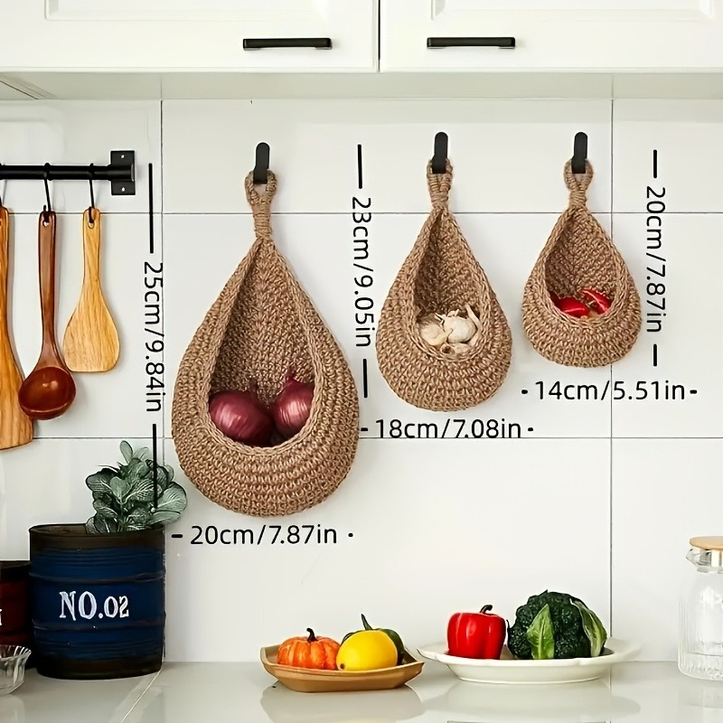 Cestino di frutta a parete in  - Woven Basket Set recensione e prezzo