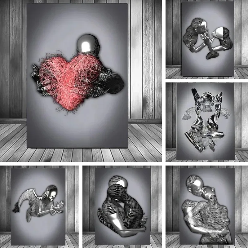 Quadro su tela con statua in m - Interior Design House recensione e prezzo